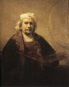 REMBRANDT Harmenszoon van Rijn, Zelfportret